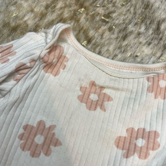 5 for $25🔥Set of 2 Long Sleeve Bodysuits Baby Girl Size 0-3 Months - Picture 3 of 7